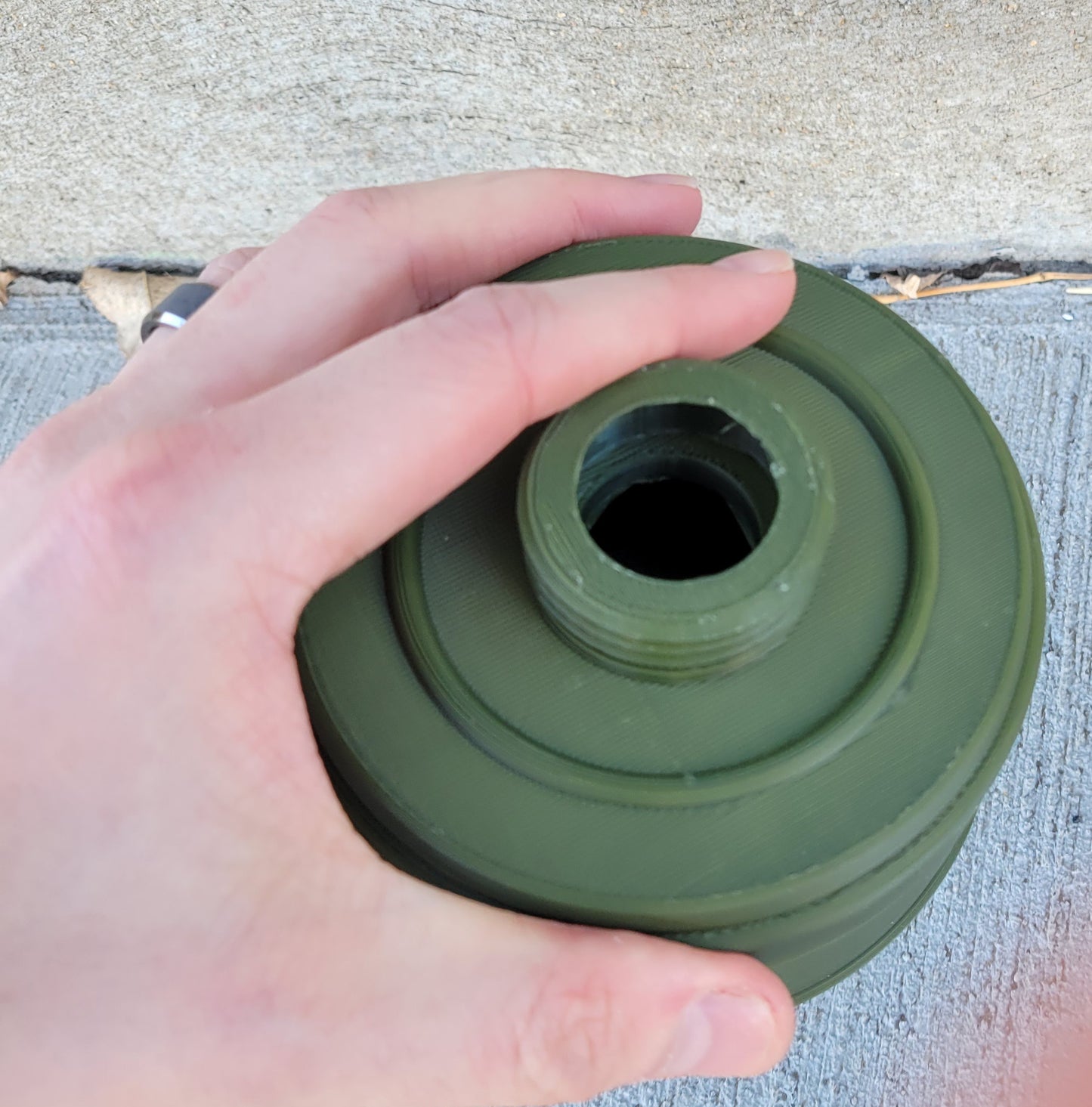 Realistic Prop GOST/NATO 40MM Gas Mask Filter for GP5, GP7, and other gas masks Cosplay Replica Dummy filter, RealisticOnePiece Version