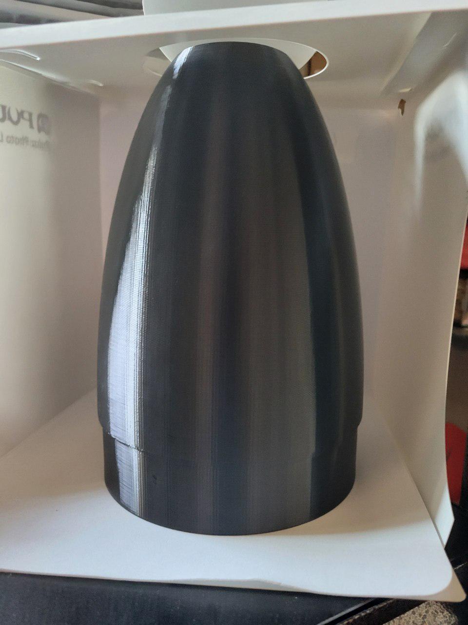 3.1 lbs of model rocket nose cone