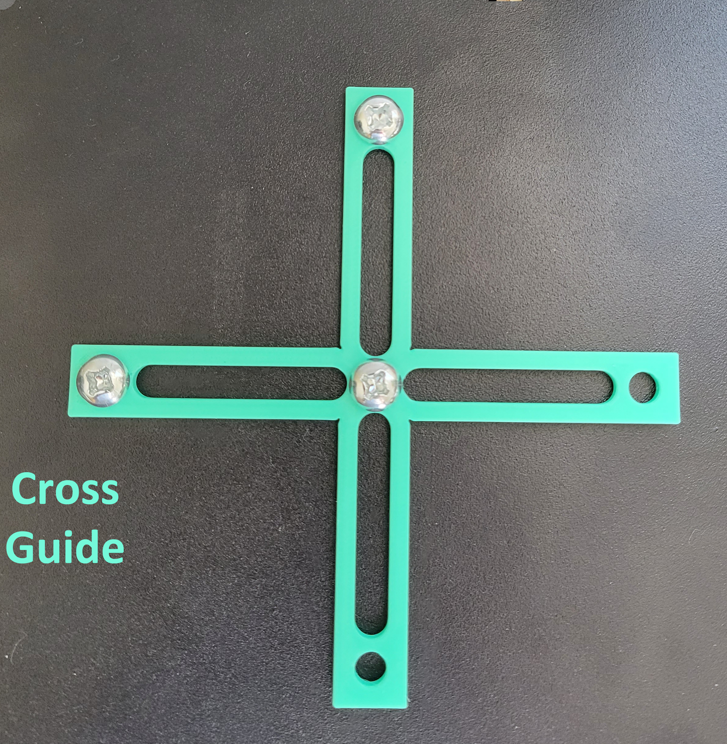 Fixtures/Guides for Laser Engraver Alignment, Hobby laser or other 6mm slots spaced 50mm apart grids