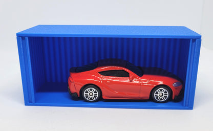 1:64 Scale Shipping Container for 1-64 Scale Model, Common Toy Cars, and Die Cast Replica Cars (3D Printed)