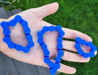 Chain Link Fidget Toy 3-sizes - great gift or stocking stuffer!