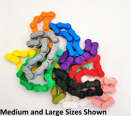 Chain Link Fidget Toy 3-sizes - great gift or stocking stuffer!